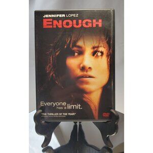 ENOUGH DVD Movies by Jennifer Lopez 2002